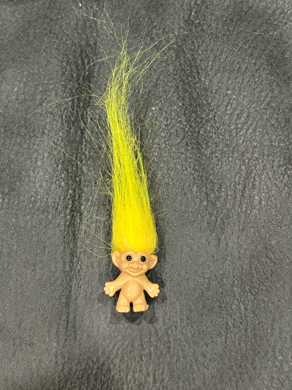 Mini troll figure! Yellow hair!